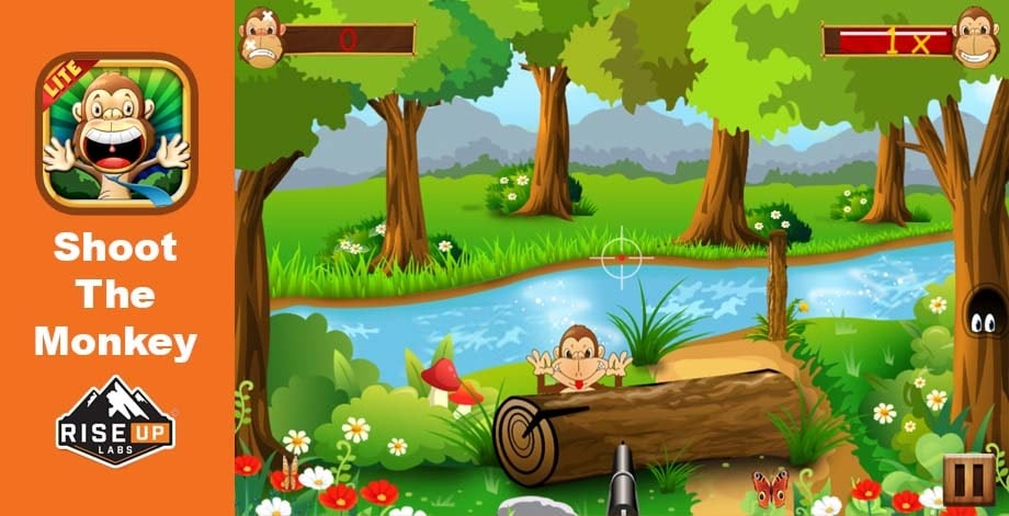 Shoot The Monkey: Shoot in the jungle
